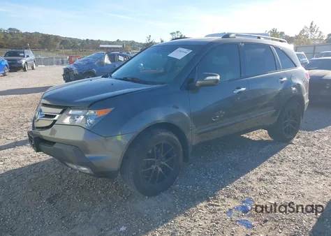 2007 Acura Mdx Technology Package z USA, uszkodzony, nr VIN 2HNYD28477H536812